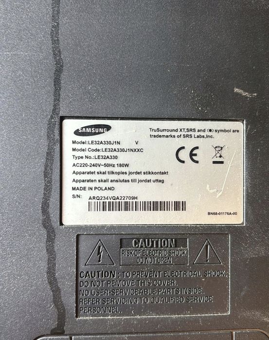 Podstawa noga stopa plus śruby do TV Samsung LE32A330 (M2)
