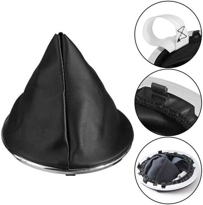 Fole + moldura fiat 500c 07-2015 (PELE) novo