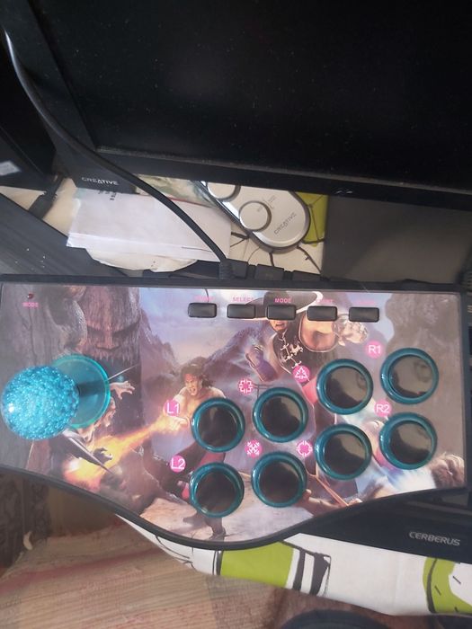 TROCA - Comando Joystick  Arcade PS2  PS3  PC