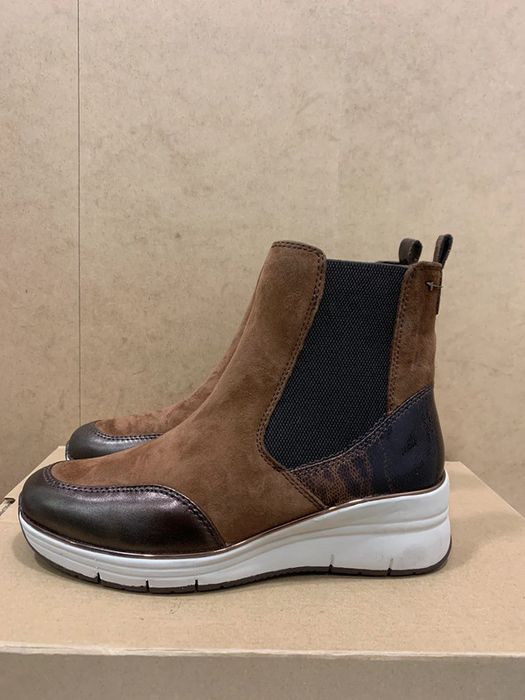 Botki Tamaris skĂłrzane rozmiar 36