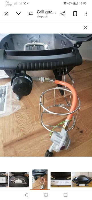 Grill gazowy turystyczny WEBER Q 1000