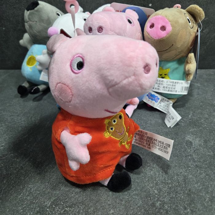 Свинка Пеппа, м'які іграшки герої мультика  Свинка Пеппа, Джордж