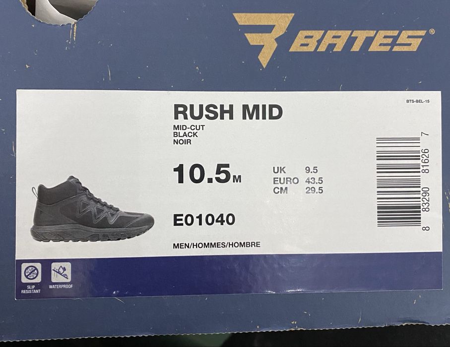 Нові Берці демісезонні Bates Rush Mid