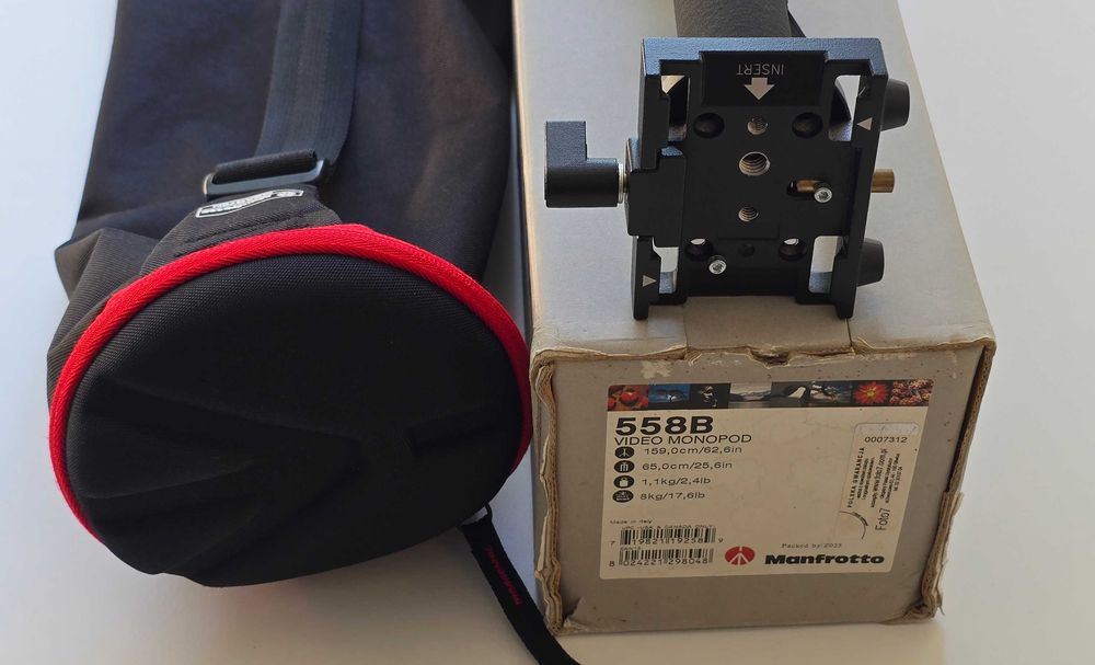 Monfrotto Video Monopad 558B plus Manfrotto MB MBAG70N