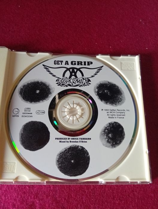 CD audio Aerosmith get a grip