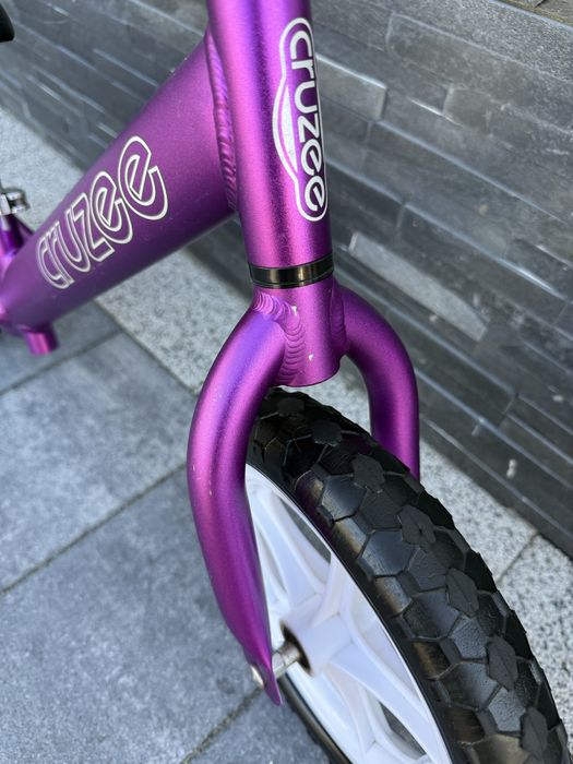 Rowerek biegowy CRUZEE 12" Fioletowy