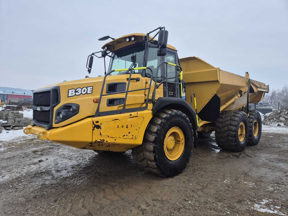 Wozidło przegubowe BELL B30E 6x6 - wynajem wozidła transport