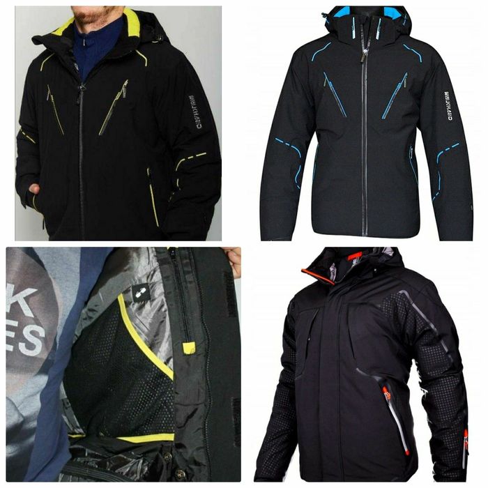 Великі розміри! Чоловічі  термокуртки лижна батал 4xl.5.6.7.8.9xl- 10X