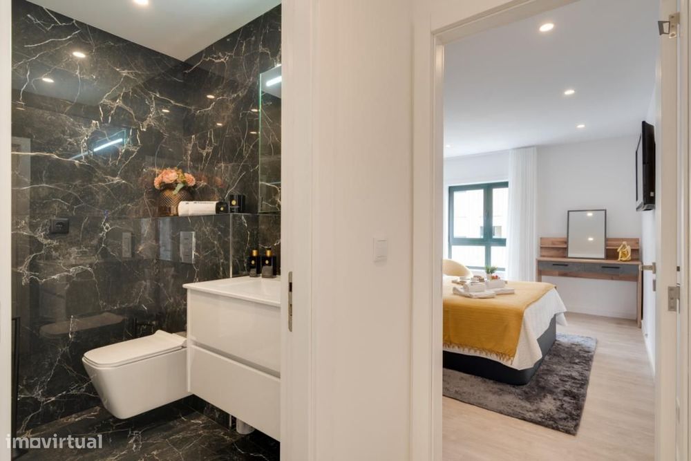 Apartamento com 1 quartos - localizado em Póvoa de Varzim Porto