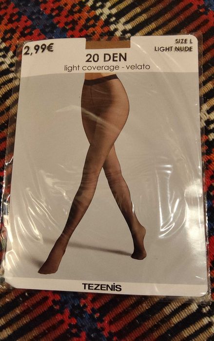 Meias collants Tezenis - novas - portes incluídos