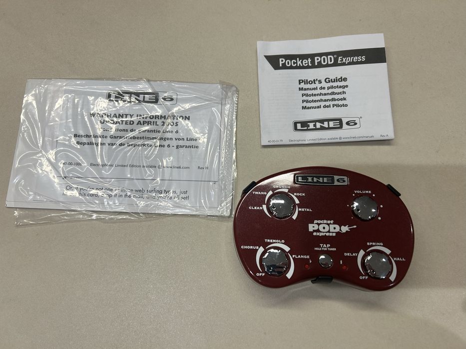 Pocket pod express line 6