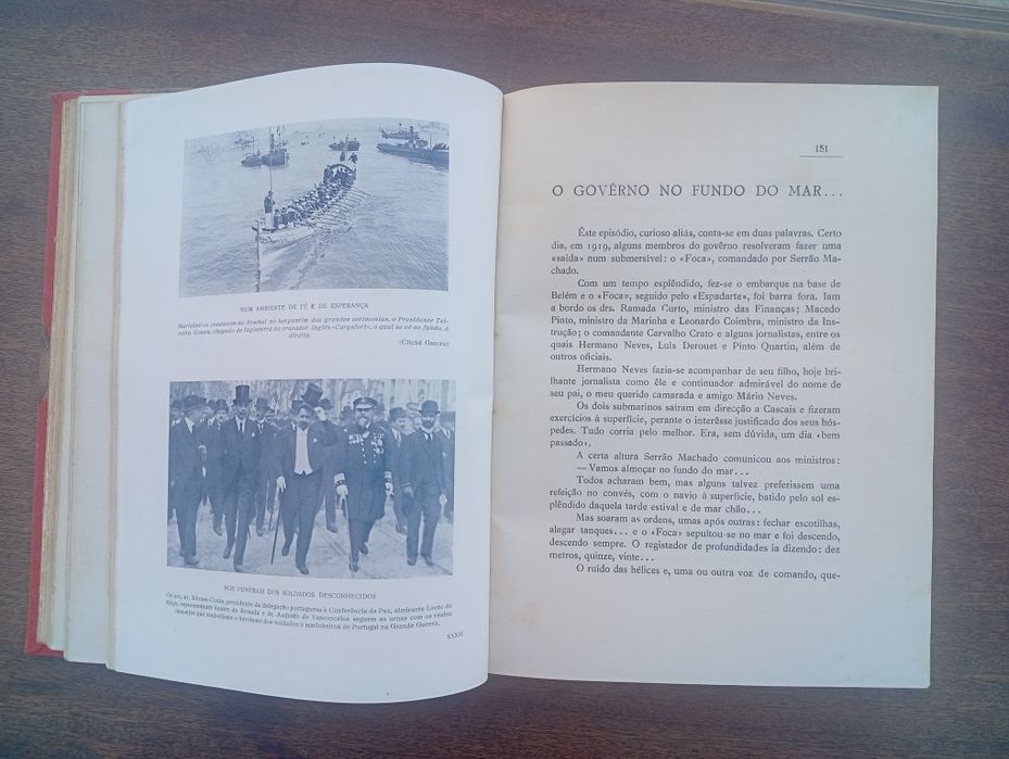 Livro  "Armada Gloriosa: A Marinha de Guerra Portuguesa no Século XX"