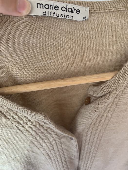 Beige Knit Jacket64741034118785123