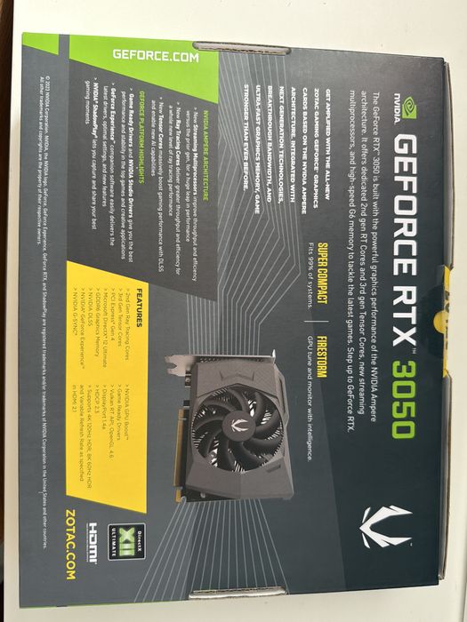 Zota Gamming GFORCE RTX 3050 8GB