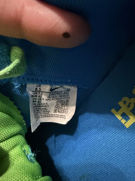 Nike Blazer Low x sacai x KAWS “Neptune Blue”