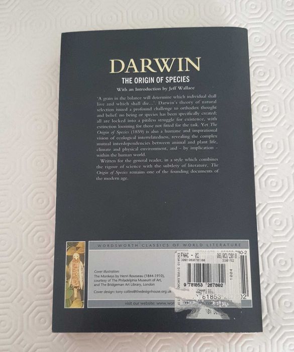 Darwin – The Origin of Species (Wordsworth Classics, 1998)