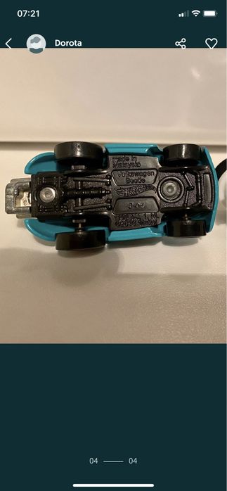Resoraki auto autko volkswagen beetle gotta go kibelek Hot wheels