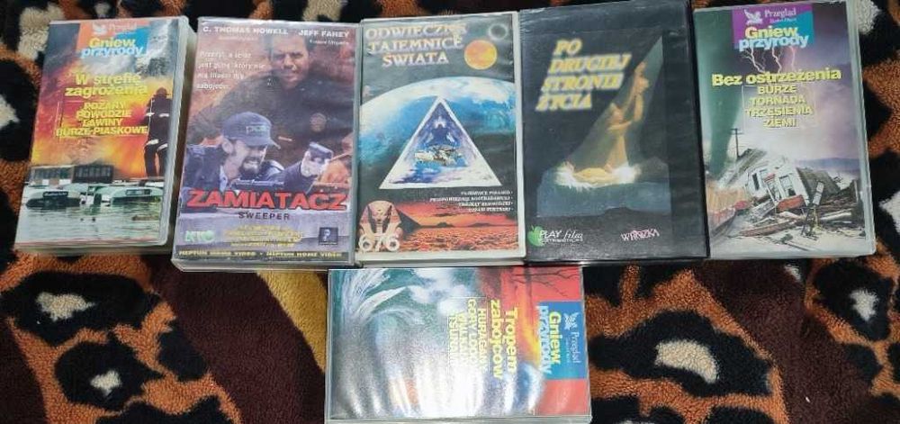 Zestaw kaset VHS