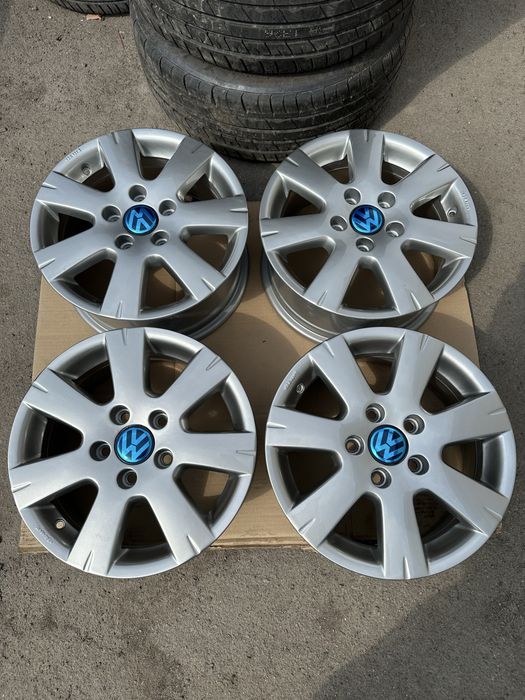 Диски r15 5x112 et50 j6,5 dia57,1 VW Golf Caddy Touran