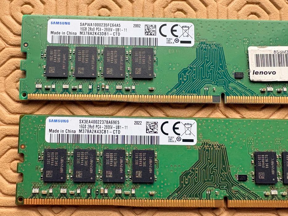Ram Samsung 32Gb ( 2x16Gb )DDR4 2666
