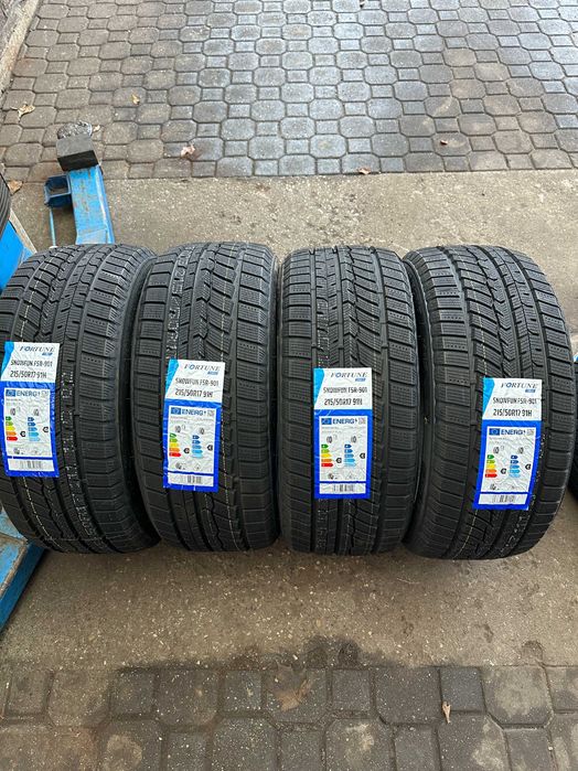215/50r17 fortune nowe opony zimowe 2025r montaz w cenie !