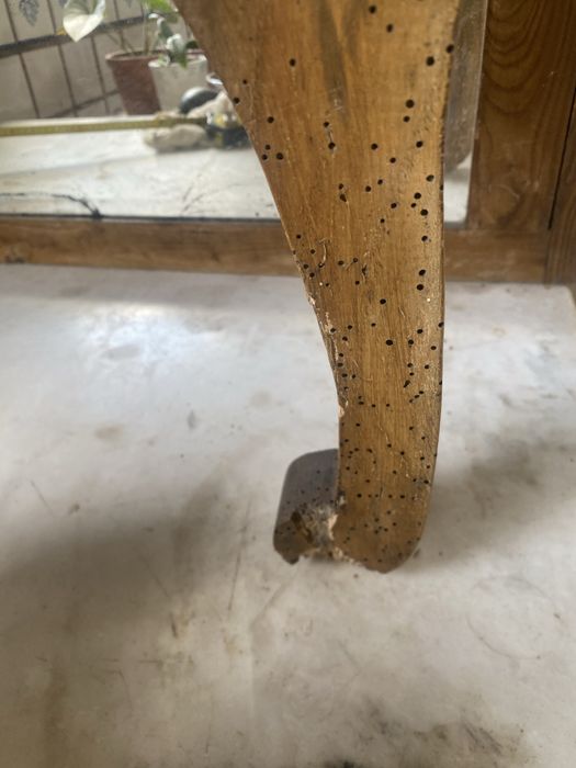 Cristaleira antiga para recuperação