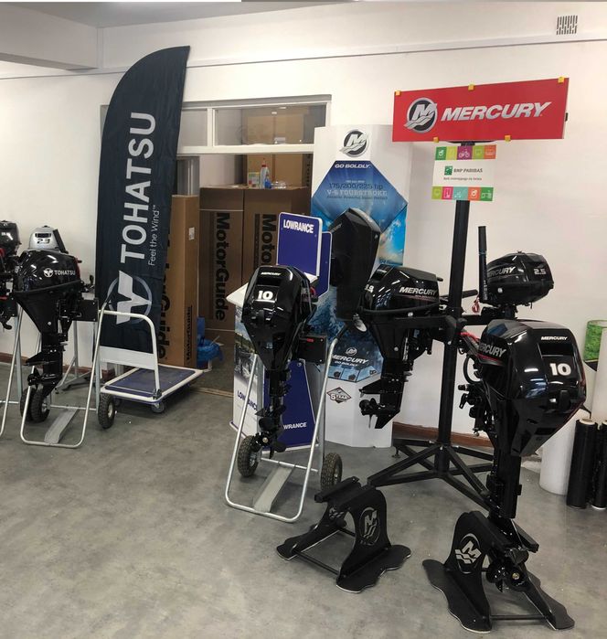 Silnik zaburtowy Mercury F9.9 MH (krótki) NOWY,