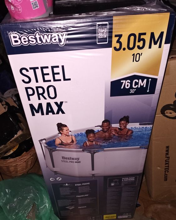 Basen bestway steel pro max 3.05m