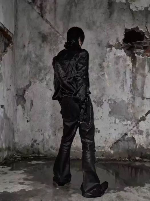 Flared jeans Rick Owens bolan bootcut/кльош джинси рік овенс — zdjęcie 3