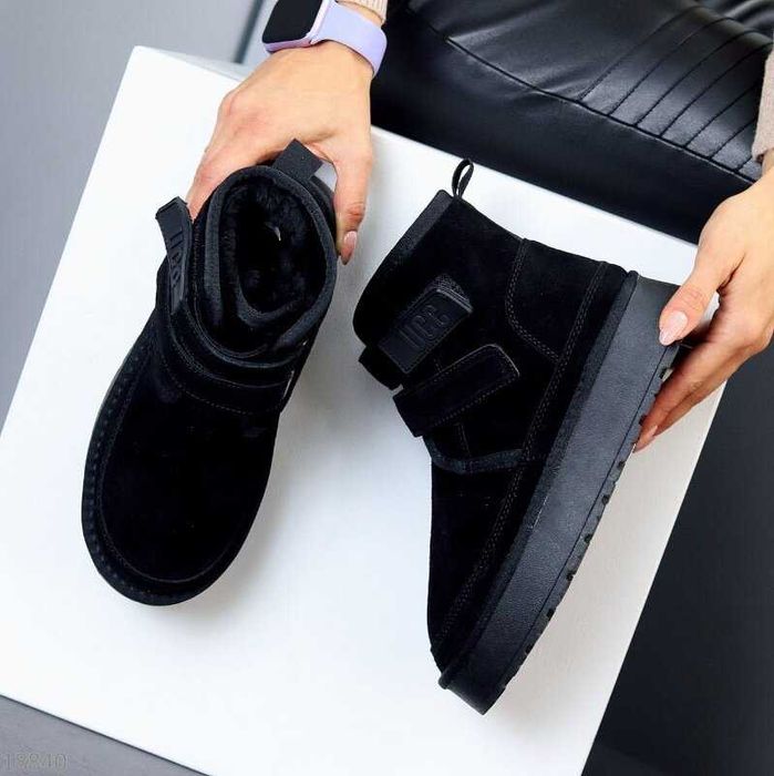 Уггі на липучках UCC, угги на липучках, угги платформа, сапоги 36-40р