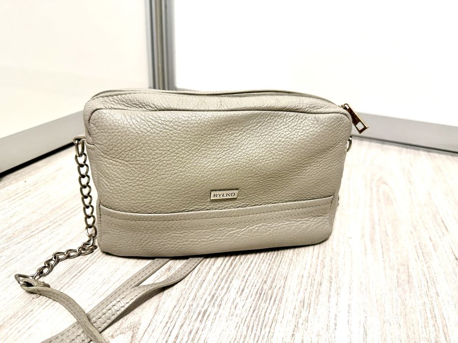 Torebka Ryłko skóra naturalna