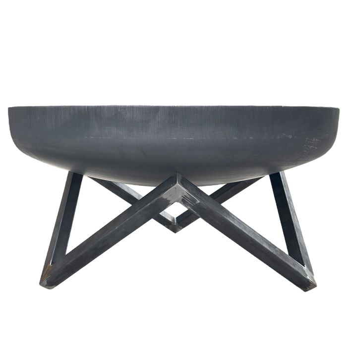 Palenisko ogrodowe stalowe Deep 70 cm głęboka misa stal 3 mm ognisko