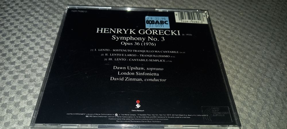 Henryk Górecki  cd