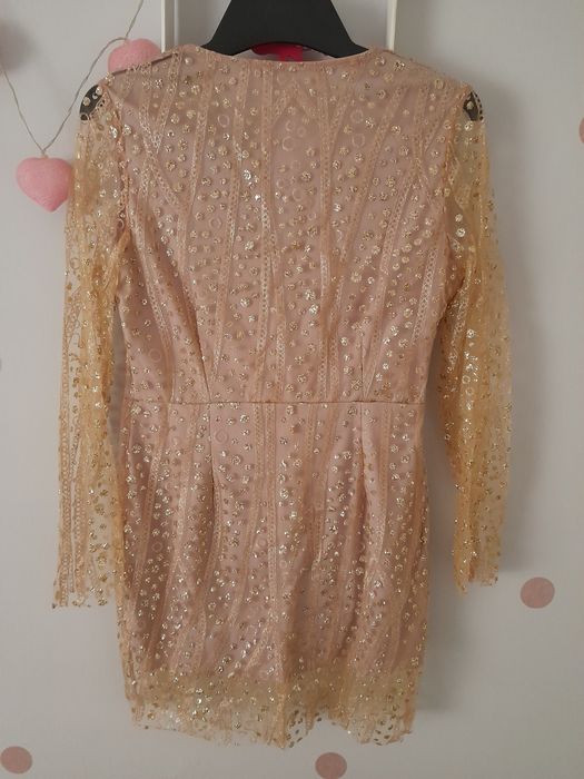 Sandbella sukienka brokat nowa