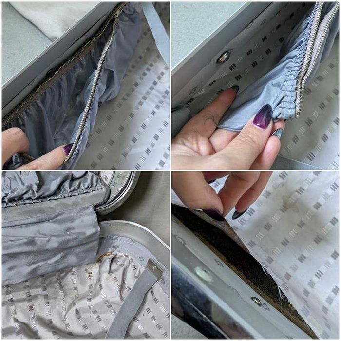 Vintage Samsonite Mala de Viagem Hardshell Hardcase Belgium