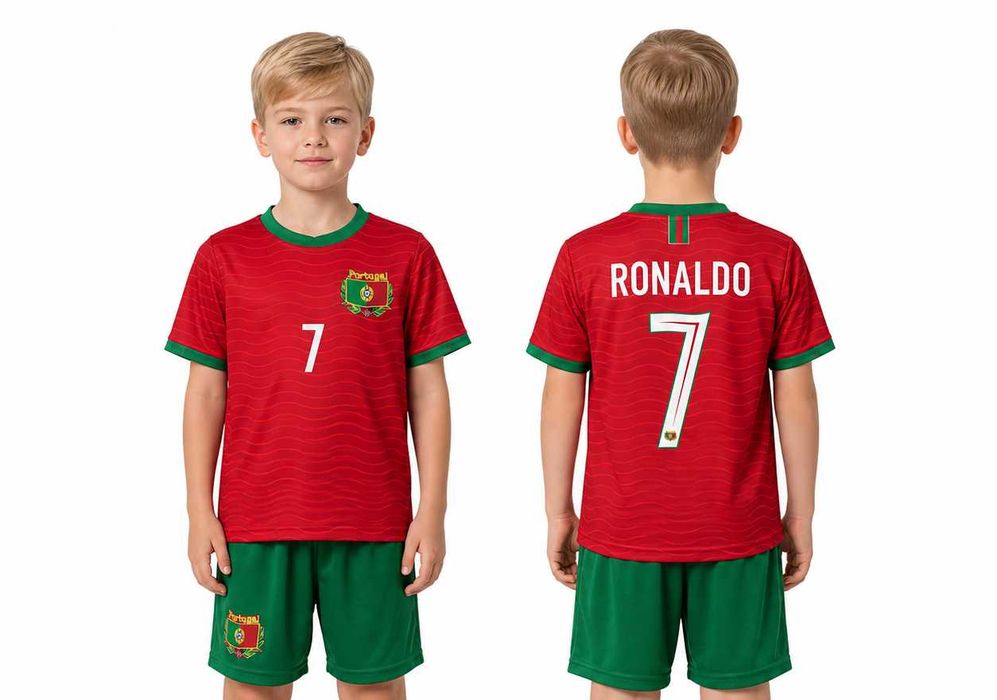 Strój / komplet piłkarski Ronaldo Portugalia rozm. 104
