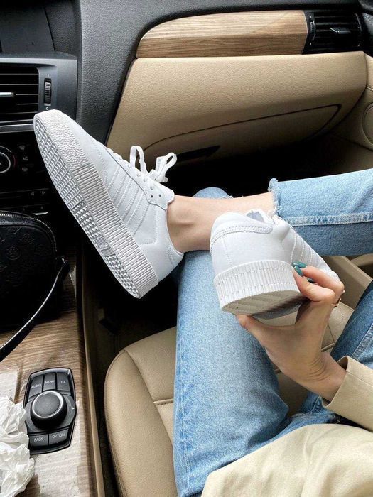Кроссовки Adidas Samba White  Оригинал женские новые