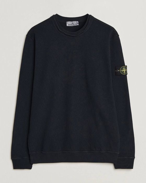Світшот Stone Island Brushed cotton чорний L