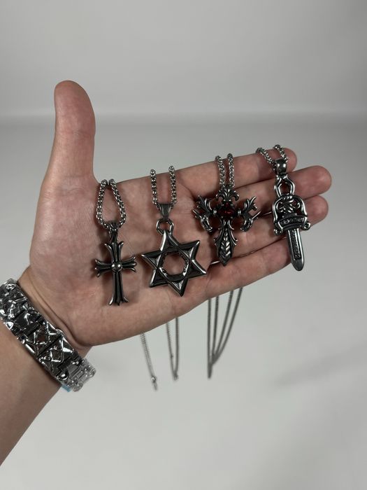 Підвіска,цепочка,кулон: opium, chrome hearts, В НАЯВНОСТІ !!!