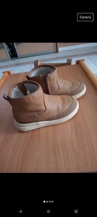 Buciki zimowe Zara