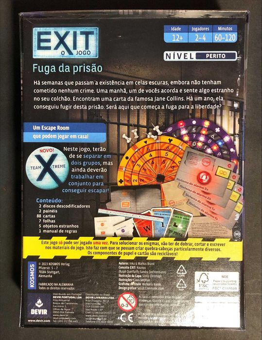Sealed Board Game [from €12] Exit Escape Room Various64552448530691123