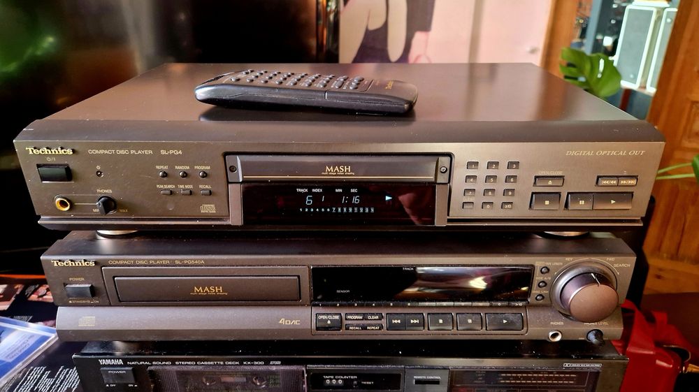 Odtwarzacz CD Technics SLPG4 ,pilot, optical