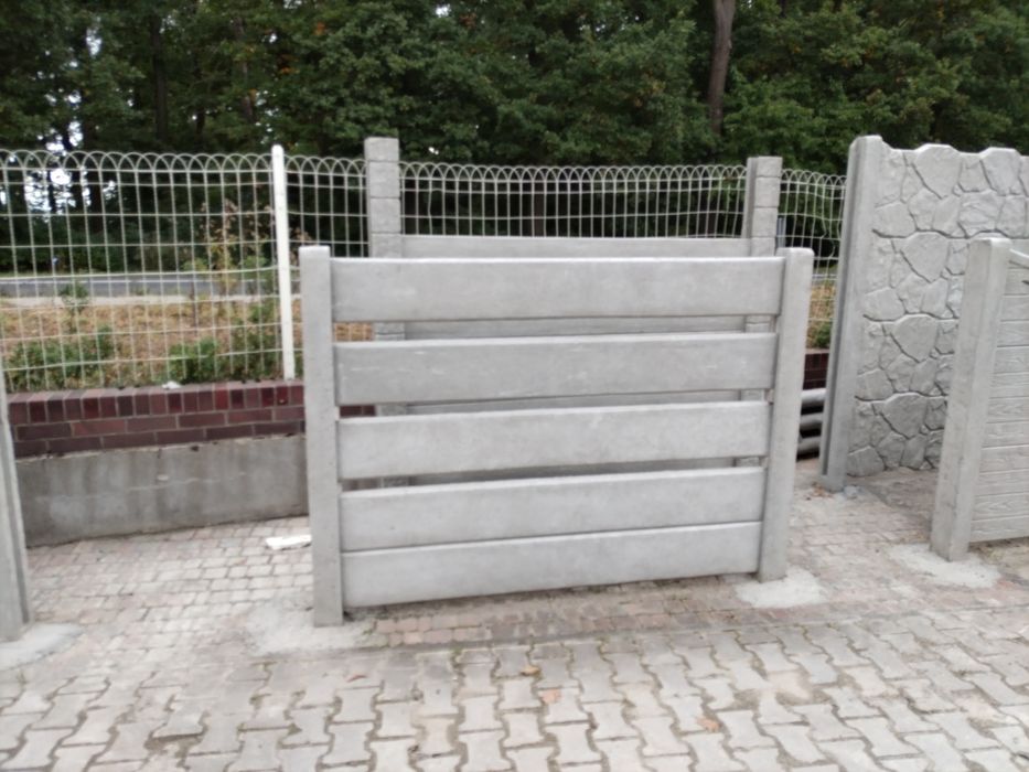 Ogrodzenie, płoty, beton, przęsła, ogrodzenia betonowe