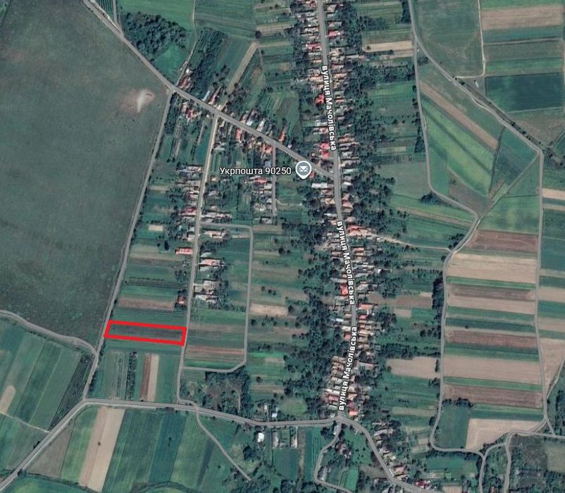 50 соток під забудову житлом 3 км від Берегова