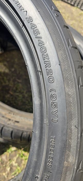 245/40/20 Bridgestone S001 super para nowe fabryczne 22r.