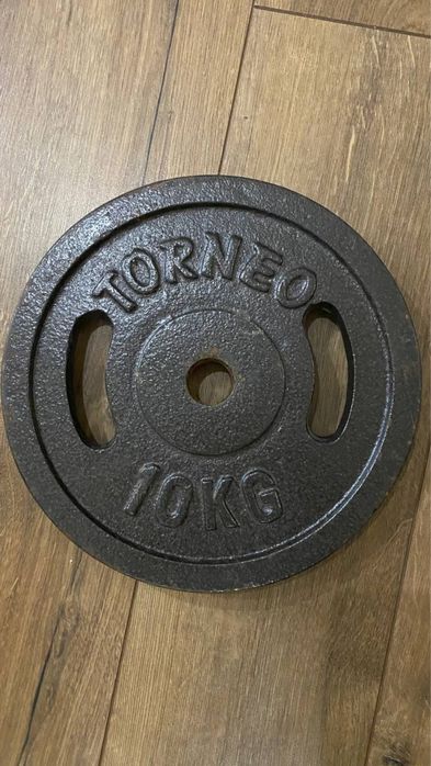Гриф штанга с блинами TORNEO в сборе 40 кг