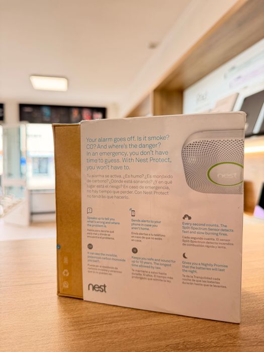 Nest Protect – Detetor de Fumo Inteligente (120V Wired)