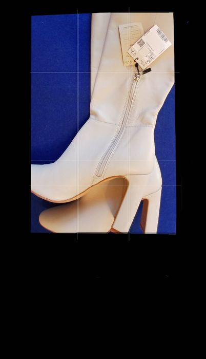 Botas de Couro 38 / 39  ZARA