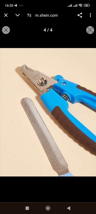 Кігтезріз кусочки і пилочка для кота