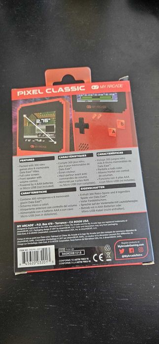 Consola My Arcade PIXEL CLASSIC